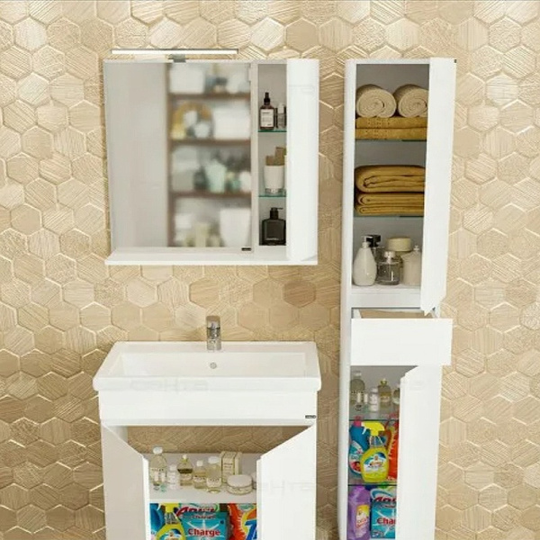 Зеркальный шкаф СанТа Марс 70 700419