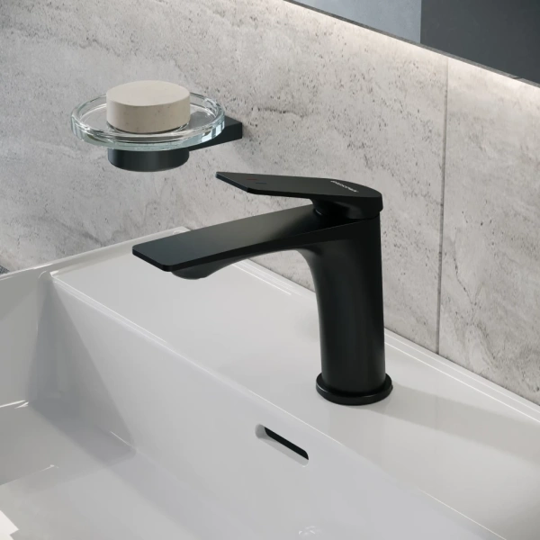 Смеситель для раковины Grossman Galaxy 510.K35.01.210 черный матовый