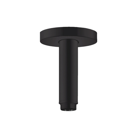 Кронштейн для верхнего душа 100 мм Hansgrohe S 27393670 черный матовый
