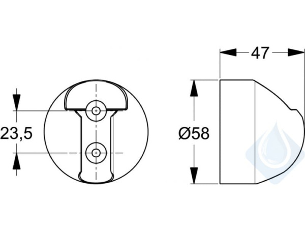 Держатель для лейки Ideal Standard Idealrain B9467AA