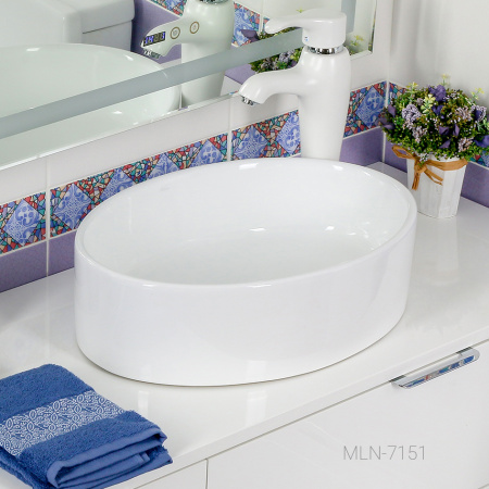 Раковина накладная (50х36) Melana 7151-805