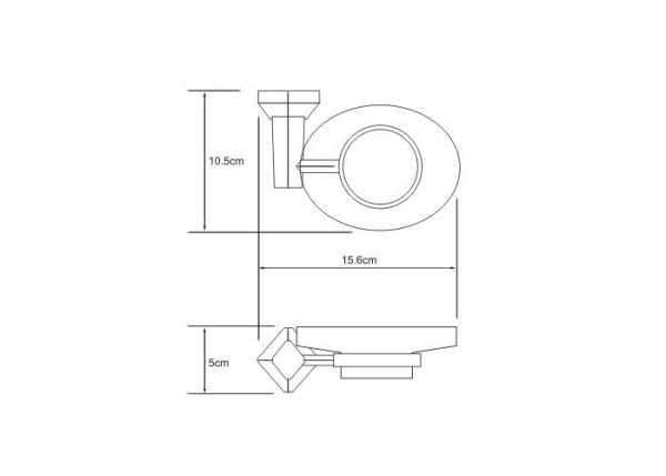 Мыльница WasserKraft Aller 1129