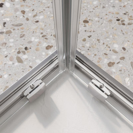 Душевой уголок BelBagno Luce LUCE-AH-2-100/80-C-Cr