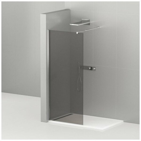 Душевая перегородка 120 см CEZARES LIBERTA LIBERTA-L-1-120-GR-Cr