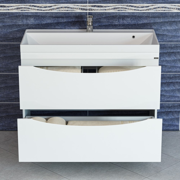 Тумба под раковину СаНта  Сатурн 100  700272