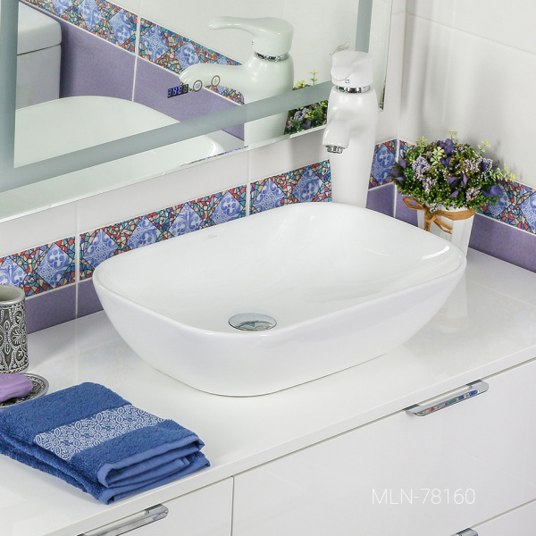 Раковина накладная (51х34) Melana 78160-805