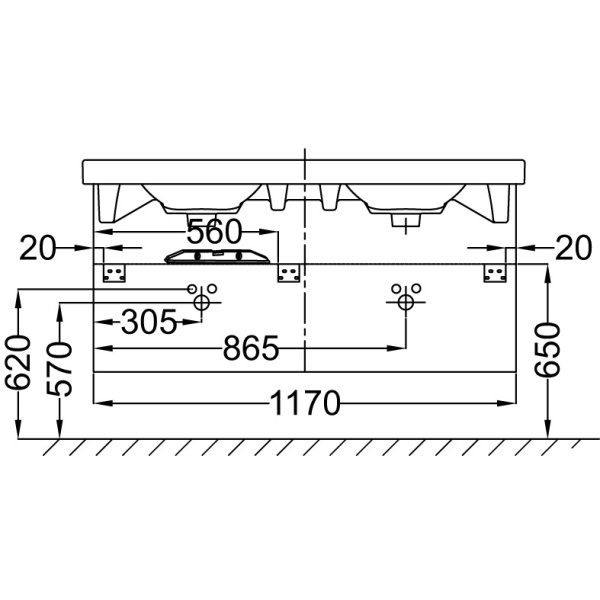 Тумба под раковину Jacob Delafon Odeon Up 117 EB892RU-E5