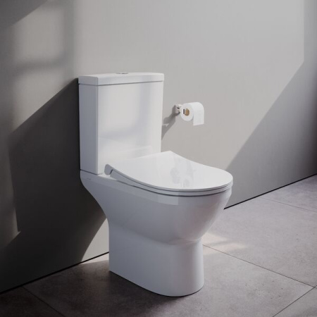 Напольный унитаз Vitra Integra Round безободковый 9833B003-7206