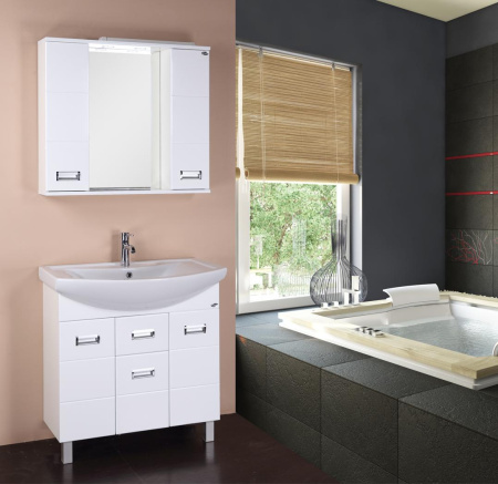 Зеркало-шкаф c подсветкой Onika Балтика 80 (80x71,2) 208024