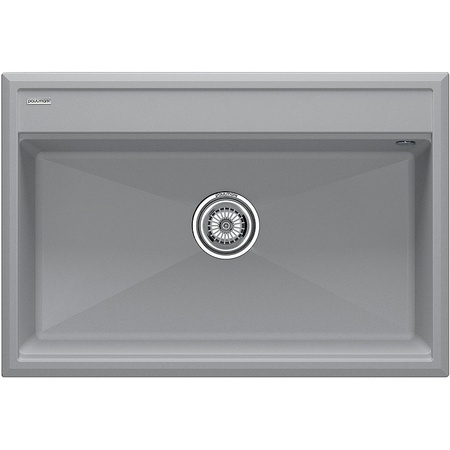 Кухонная мойка Paulmark  Stepia 80 PM117551-GRS серый дым