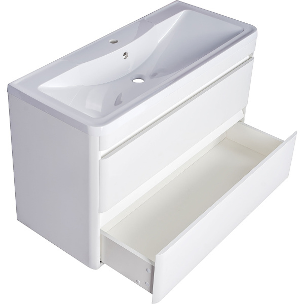 Тумба под раковину подвесная Style Line Атлантика СС-00000693 белый