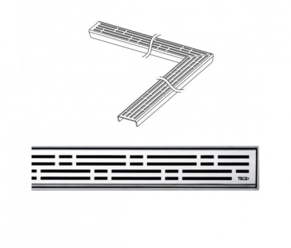 Решетка угловая TECE 611210