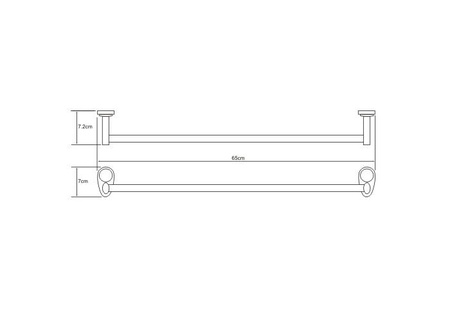 Держатель полотенец WasserKRAFT Main 9230