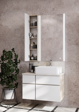 Шкаф подвесной Aquaton Мишель 23 1A244303MIX40 белый