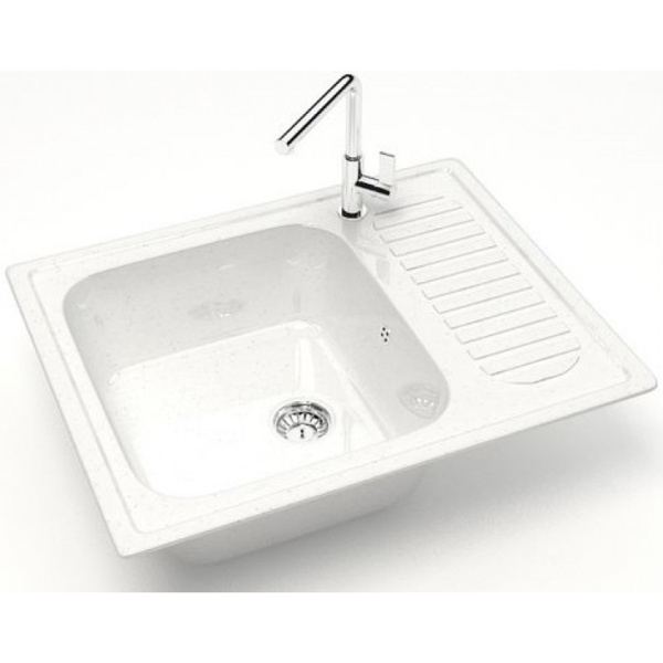 Кухонная мойка Marrbaxx Арлин Z15 Z015Q001 белый
