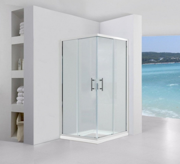 Душевое ограждение 90 Black & White Stellar Wind S102 1029090