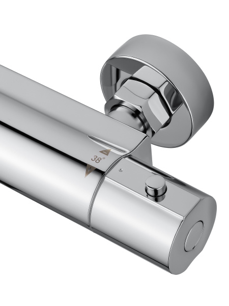 Смеситель для душа с термостатом WONZON & WOGHAND INN 6, хром WW-B2029-A-CR