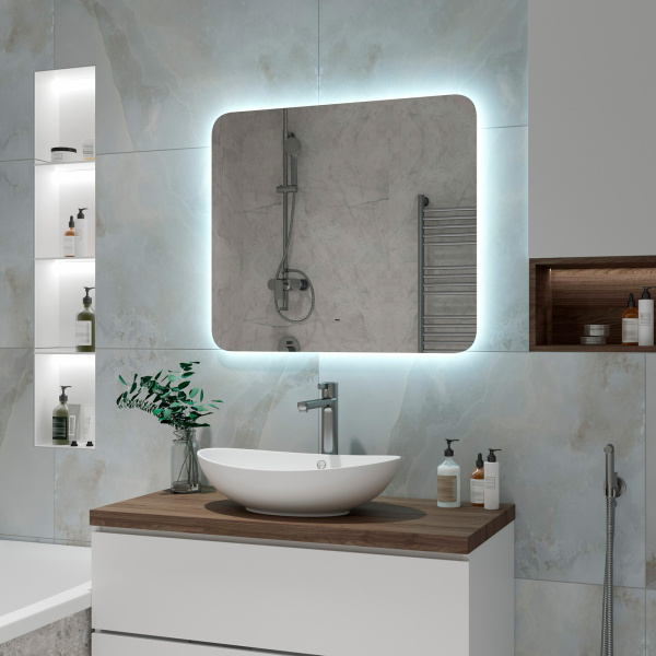 Зеркало (80х70) Misty Адхил АДХ-02-80/70-14