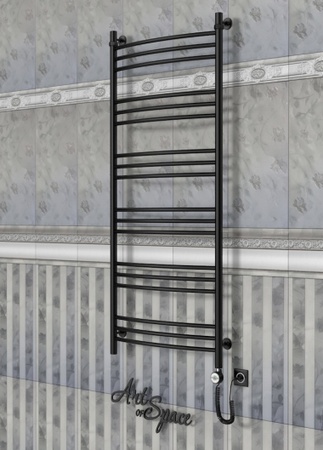 Электрический полотенцесушитель с функцией быстрой сушки ArtofSpace ARTICO EAAO6001500RAL9005RP