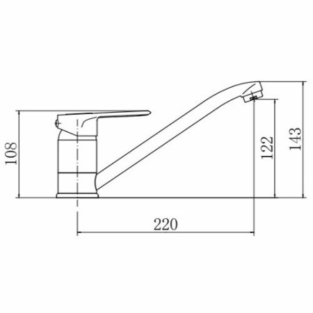 Смеситель для кухни FASHUN A4204