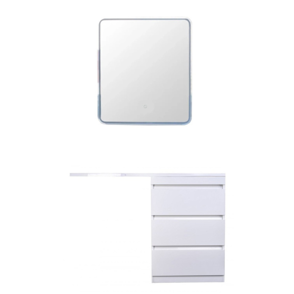 Тумба под стиральную машину напольная Style Line Даллас СС-00002272 белый