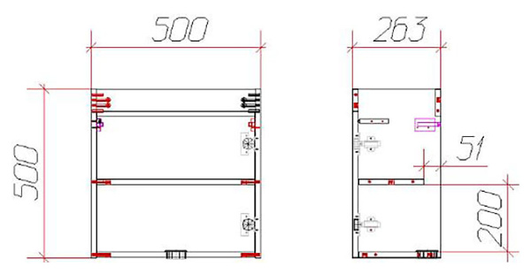 База под раковину Art&Max Family-M-500-1D-SO-HG