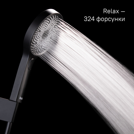 Лейка для душа IDDIS SpaHome черная (SPA3F0Bi18)