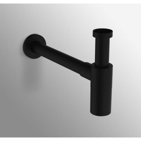 Сифон G1 1/4" для раковины Ideal Standard T4441XG, черный