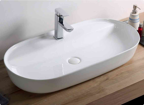 Накладная раковина (81х41) BelBagno BB1347