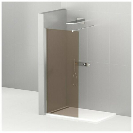 Душевая перегородка 120 см CEZARES LIBERTA LIBERTA-L-1-120-BR-Cr