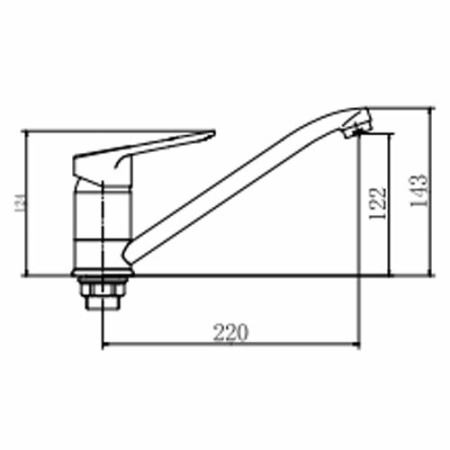Смеситель для кухни FASHUN A4907