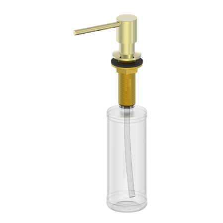 Дозатор для мыла Oliveeka OL-SD02-BG, золотой матовый