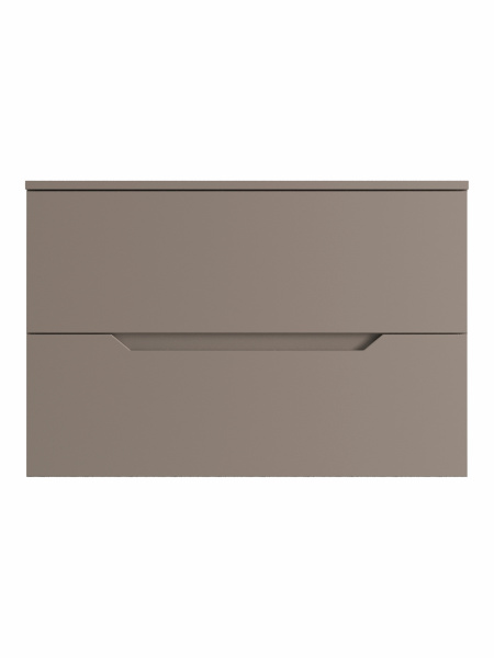 Тумба без раковины подвесная 70 столешница МДФ, Orange Line Li-70TuLMDF матовый латте