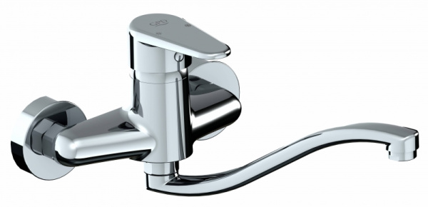 Смеситель для кухни настенный GPD Tigra MAE110