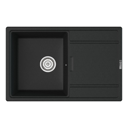 Мойка кухонная Point Лаура 78 PN3005B, черный