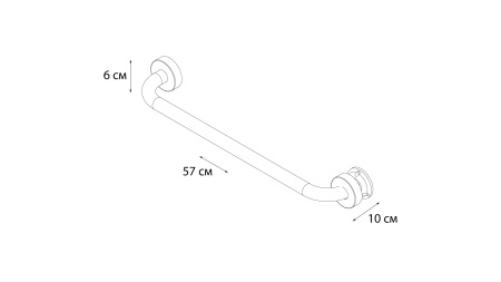 Поручень для ванны FIXSEN Hotel 50 FX-31017C