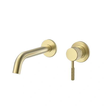 Смеситель для раковины Gid Edessa SS070-GB-NS золото матовый
