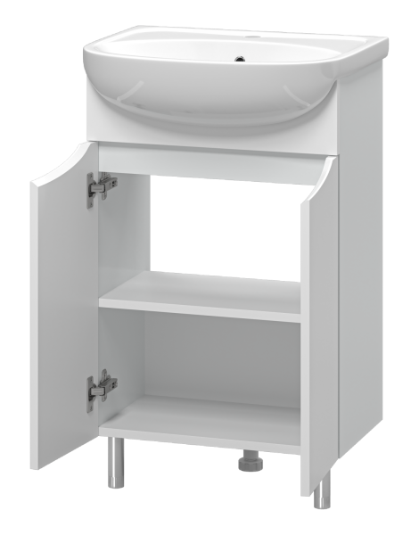 Тумба с раковиной Misty Смайл 50 УТ000013111