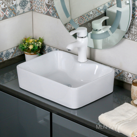 Раковина накладная (49х38) Melana 7291-805