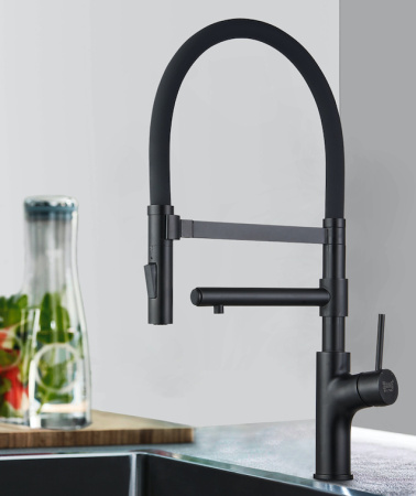 Смеситель для кухни (под фильтр) Zorg SZR-1010 GRAFIT MAGNIT