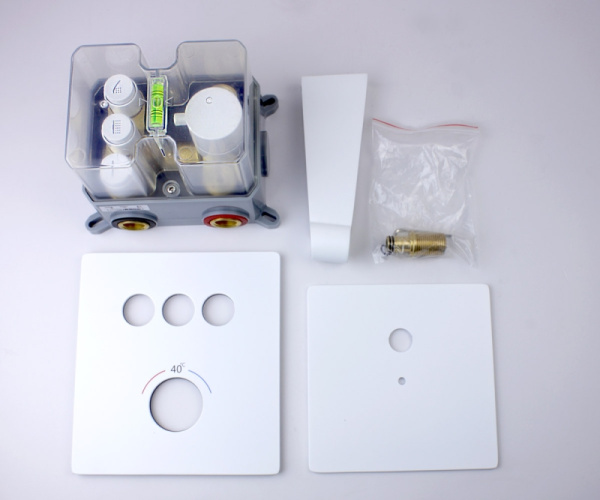 Душевой комплект с изливом Bronze de Luxe OMG 1011W Душевой комплект с изливом Bronze de Luxe OMG 1011W