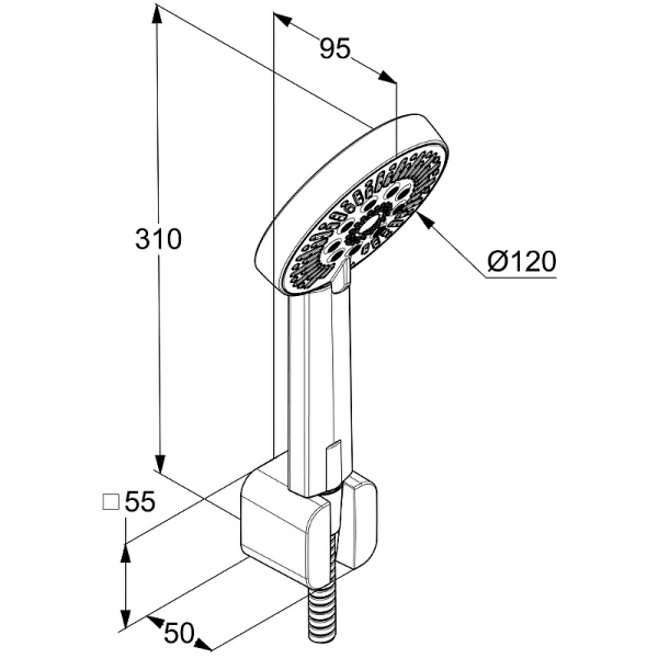 Душевой набор Kludi A-QA 6575005-00