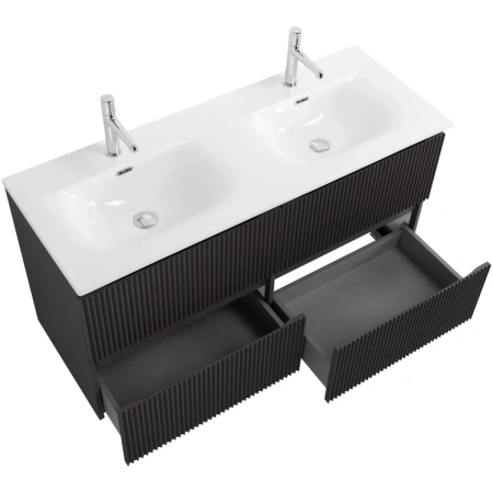 Тумба под раковину 120 BelBagno Uno UNO-1200-4C-SO-GSO темно-серый матовый, без раковины