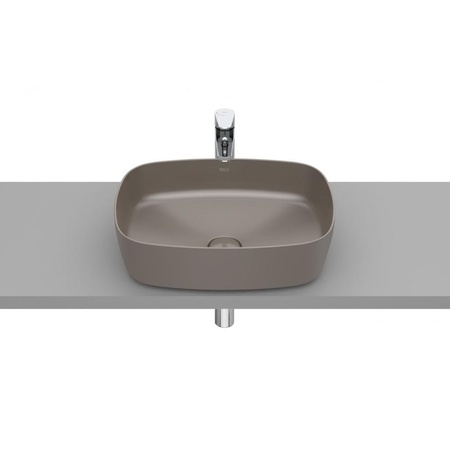 Раковина накладная (50х37) Roca Inspira soft 327500660 кофейный