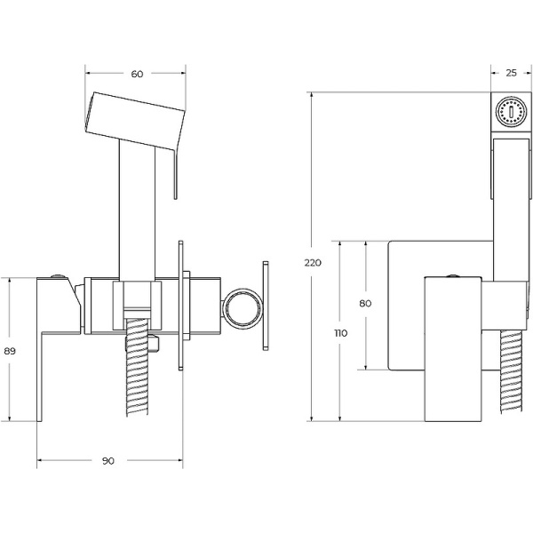 Гигиенический набор CEZARES SLIDER-DIF-GM Гигиенический набор CEZARES SLIDER-DIF-GM
