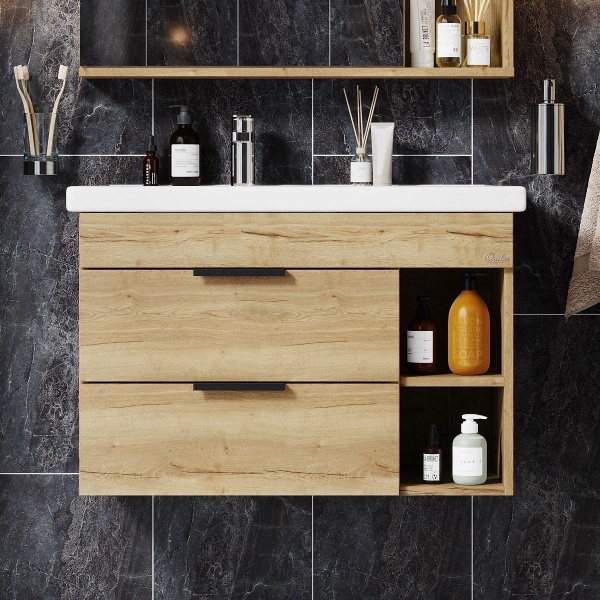 Тумба под раковину подвесная Onika Легран 80 108047