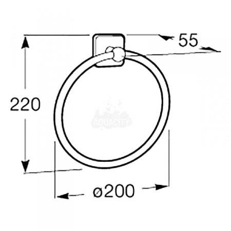 Полотенцедержатель Roca Victoria 816659001