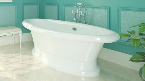 Ванна из литьевого мрамора Marmo Bagno Аззуро  (180x90) MB-A180-90 Ванна из литьевого мрамора Marmo Bagno Аззуро  (180x90) MB-A180-90