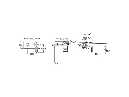 Смеситель для раковины Roca L20 5A3L09C00