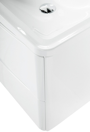 База под раковину BelBagno ACQUA-700-2C-SO-BL подвесная Bianco Lucido